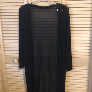 Black cardigan